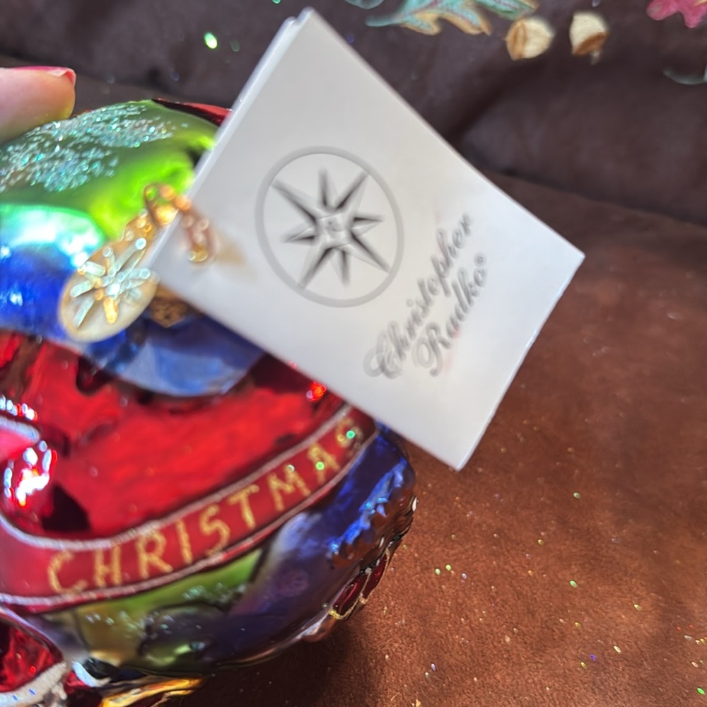 🐈‍⬛ Christopher Radko ornament “Globe Trotter” - Picture 7 of 9